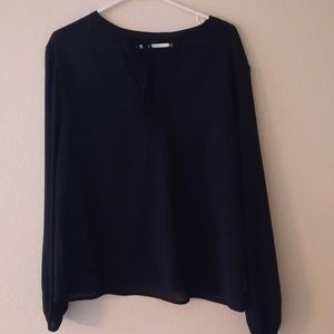 Black Sheer Blouse   *BOGO*